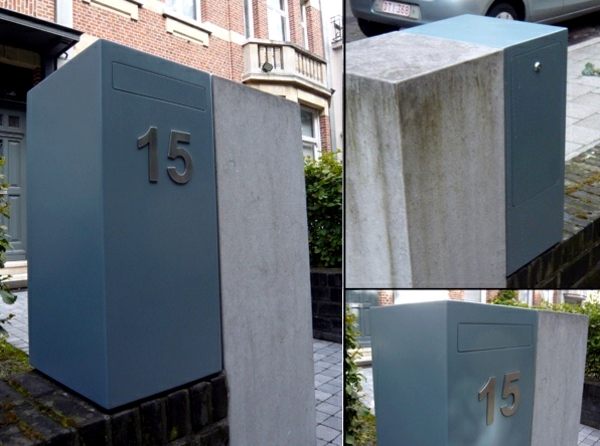 Mailbox Stainless Steel - 17 minimalist designs