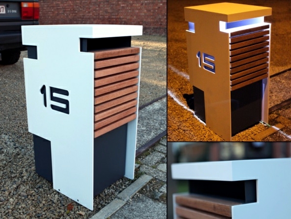 Mailbox Stainless Steel - 17 minimalist designs