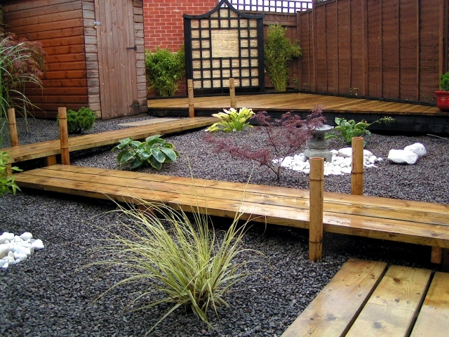 Landscaping with stone - 21 ideas and use in garden decorations