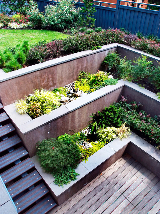 79 ideas to build a retaining garden wall - slope ...