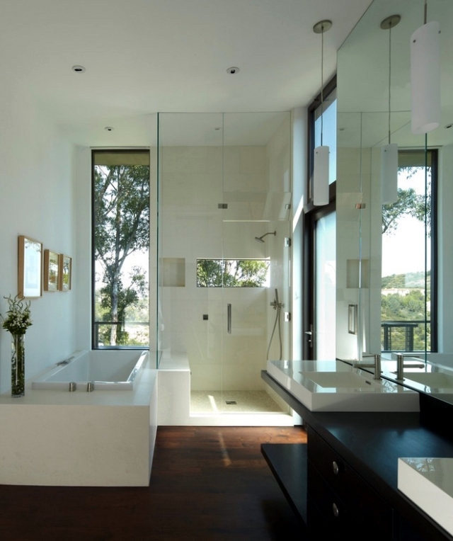 Modern design bathroom with shower - 26 Original Ideas