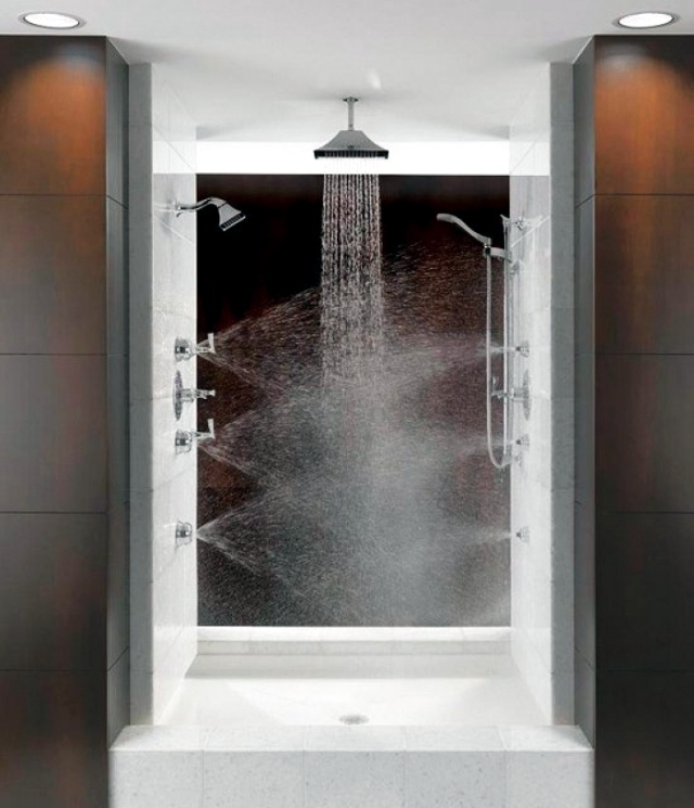 Modern design bathroom with shower - 26 Original Ideas