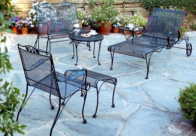21 Wrought Iron Garden Furniture, Is Iron Good For Outdoor Furniture