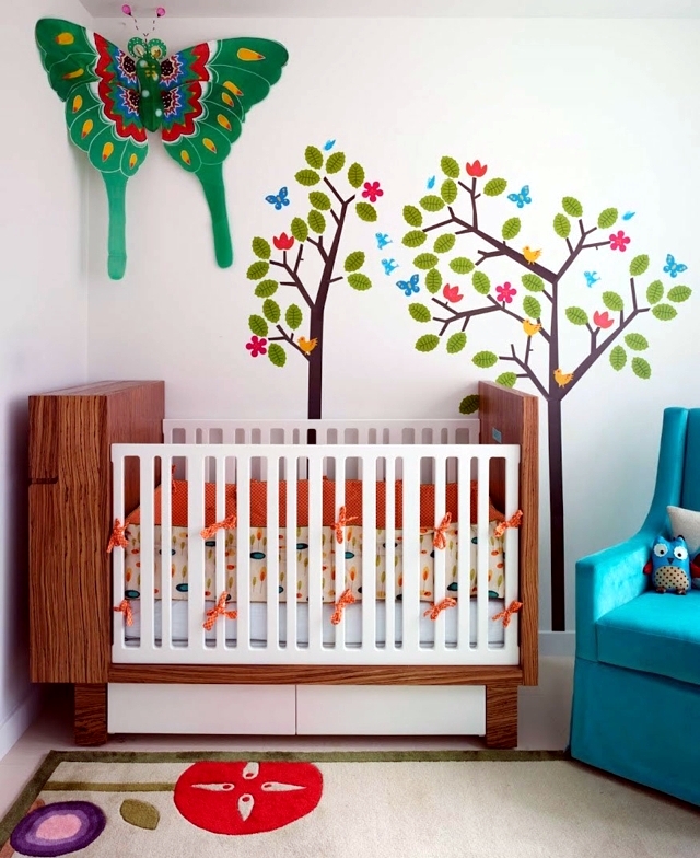Nursery for girls - 100 colors and design ideas