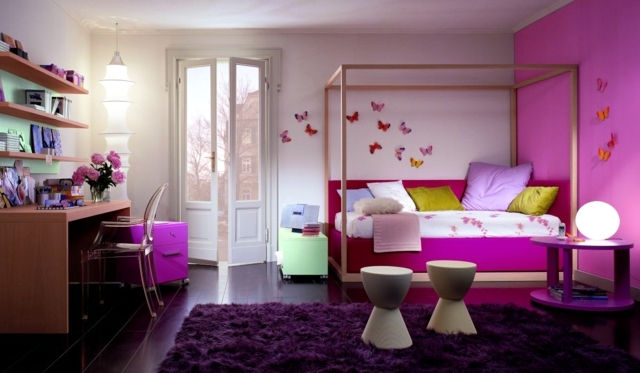 Nursery for girls - 100 colors and design ideas