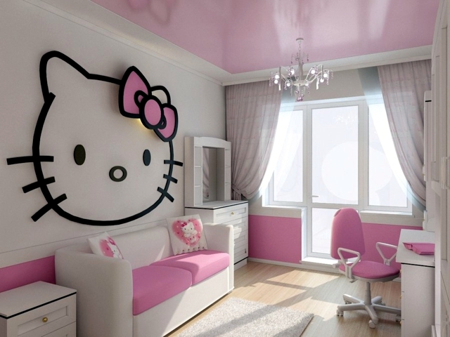 Nursery for girls - 100 colors and design ideas