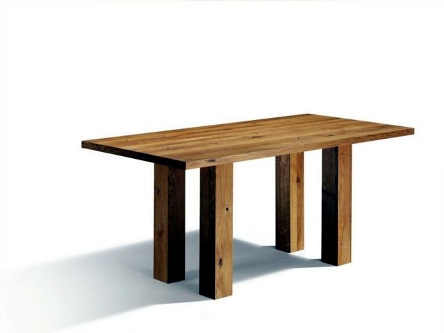 Functional and quality, massive dining table is the trend