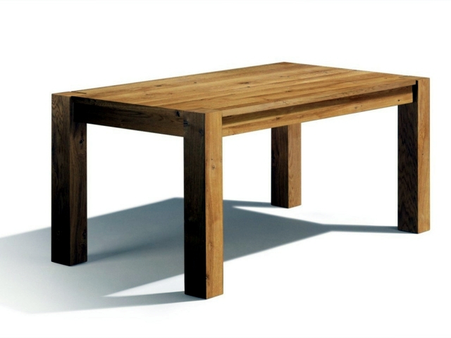 Functional and quality, massive dining table is the trend