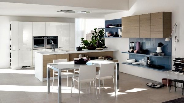 Modern Design of Scavolini kitchens for small and large spaces