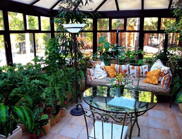 Adjust conservatory - Ideas for green and relaxing wellness oasis