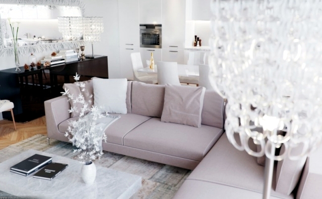 Interior of a luxury home - 3D views Eduard Caliman