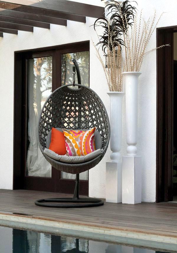 Modern hanging chairs designs for garden patio and relax in summer
