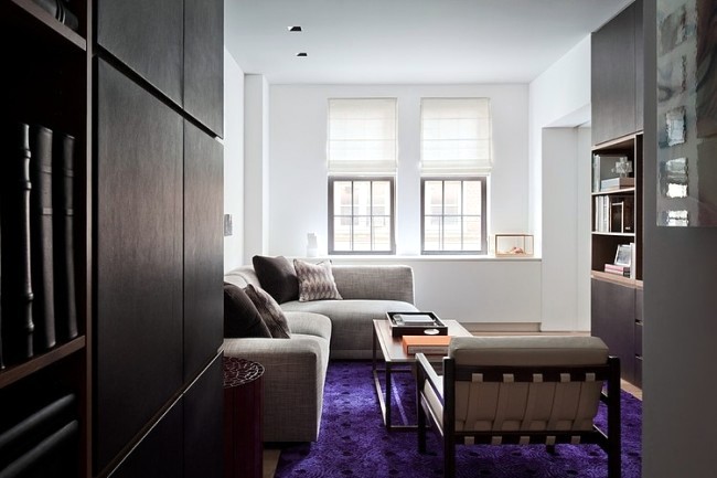 Design apartment in New York Indi Interiors combines art and modernity