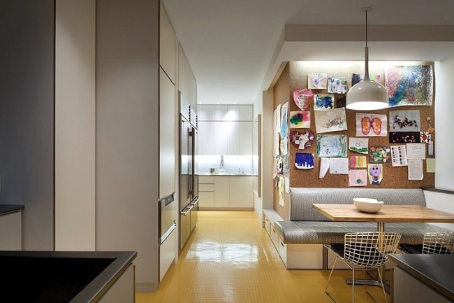 Design apartment in New York Indi Interiors combines art and modernity