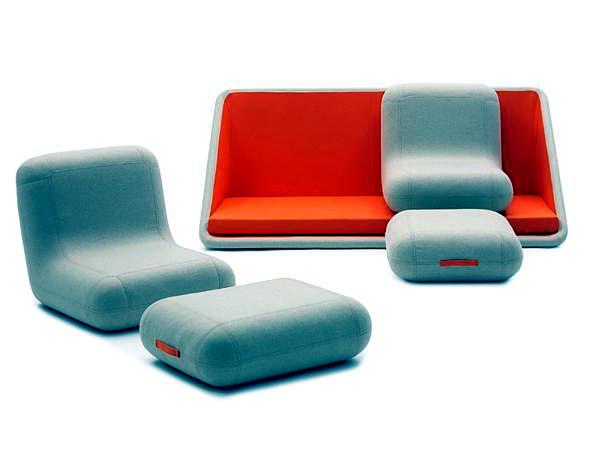 The modular sofa "Concentrate life" by Campeggi The modular sofa "Concentrate life" by Campeggi