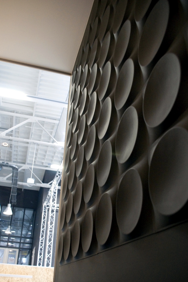 Beautiful interior design ideas for walls with decorative acoustic panels