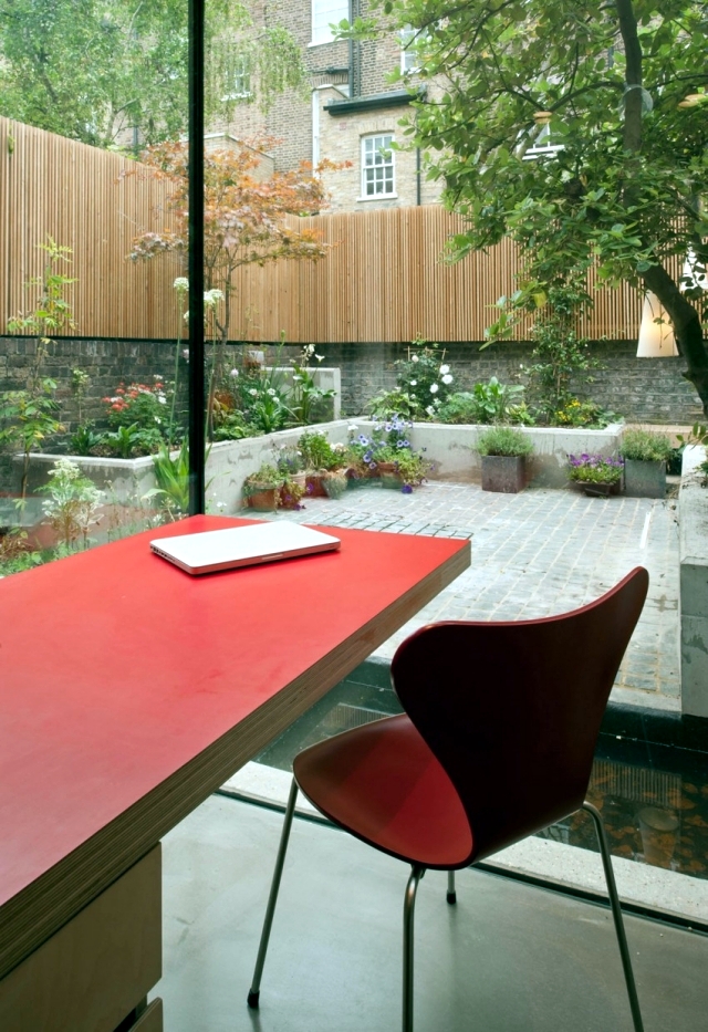 Jewel Box in the extension of the London house with eco environmental concept