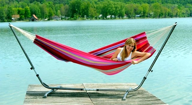 Hammocks patio and garden offer a summer key