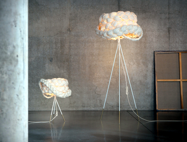 The lighting design by mammalampa - raw materials and elegant appearance