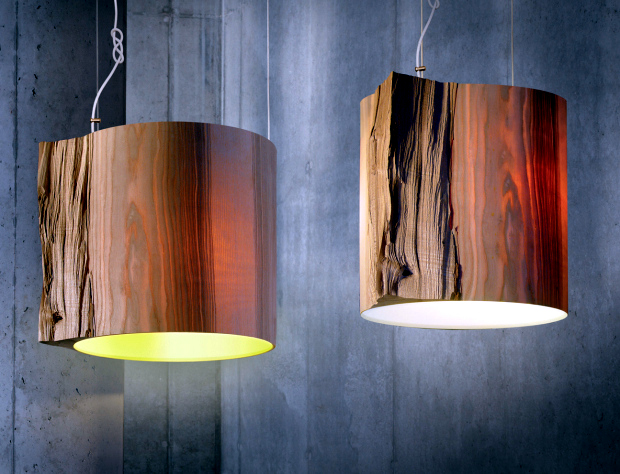 The lighting design by mammalampa - raw materials and elegant appearance