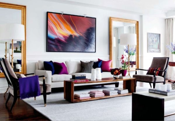 Use abstract art as decorative items for the modern home | Interior Design  Ideas - Ofdesign