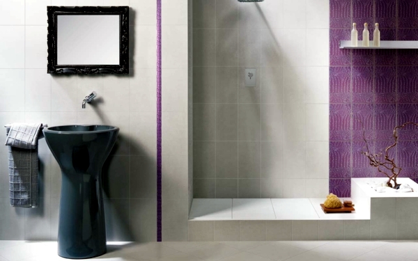 Modern bathroom tile ideas for bathroom colors -20