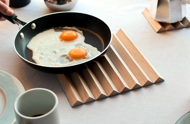 Innovative wood kitchen utensils - Valentin Bussard design