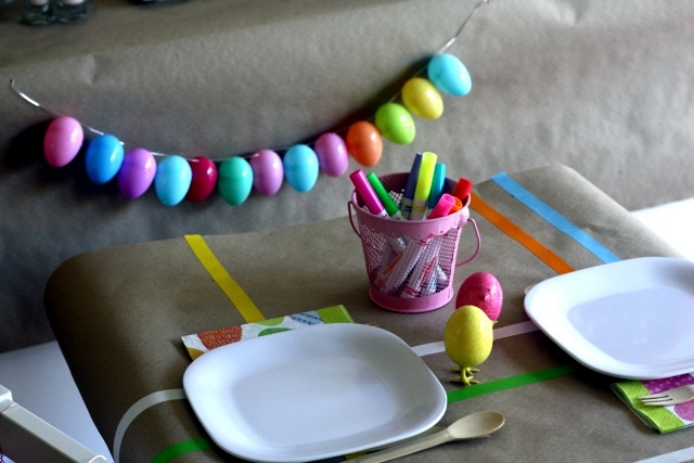 Easter Decor own ship - Achieve 20 great ideas with children