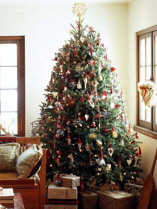 Christmas tree decoration - 20 different styles and decorating ideas