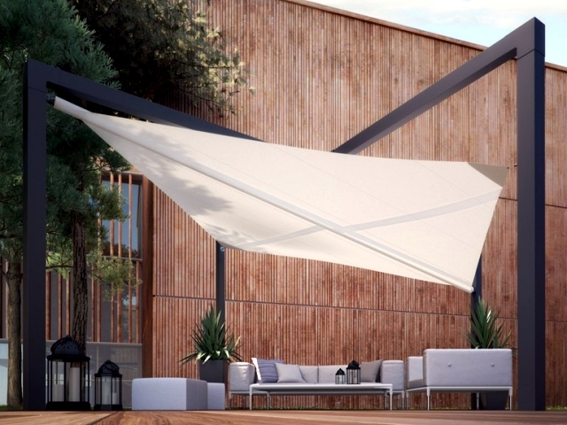 Terrace canopy "Mistral" pratic in contemporary design