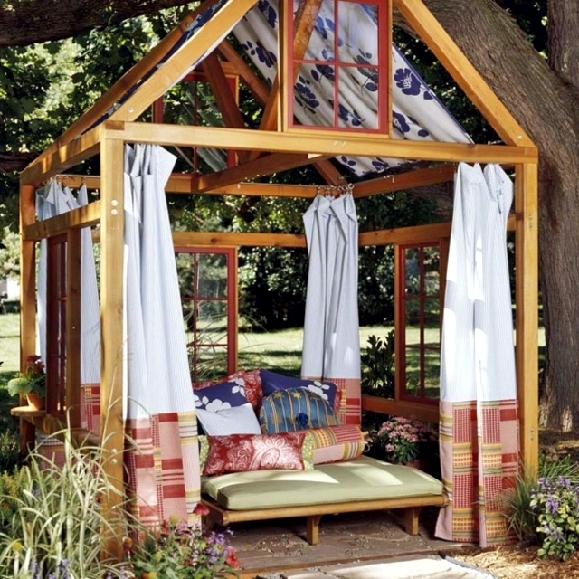 20 ideas for the home garden homemade wooden in country house style