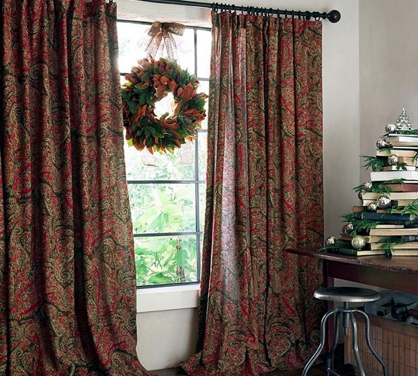 Matching curtains and drapes adorn the windows 30 decorating ideas