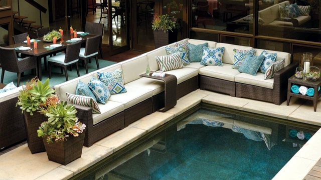 Garden furniture and patio furniture ideas for comfortable seating -100
