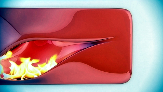 This futuristic design fireplace Mvtikka of Nüvist