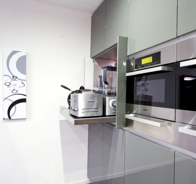 20 ideas to hide the appliances in the kitchen