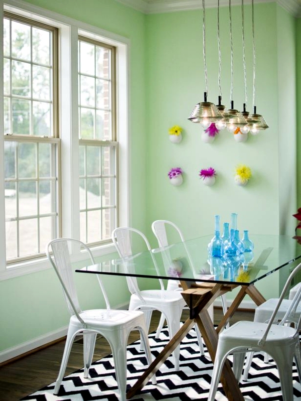 Creative wall decoration with color - 18 ideas for accent colors