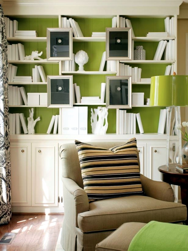Creative wall decoration with color - 18 ideas for accent colors