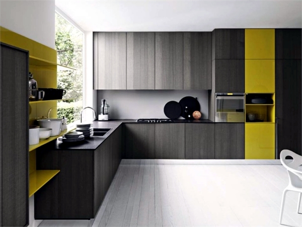 Kalea Kitchen Design by Cesar Arredamenti in harmonious colors