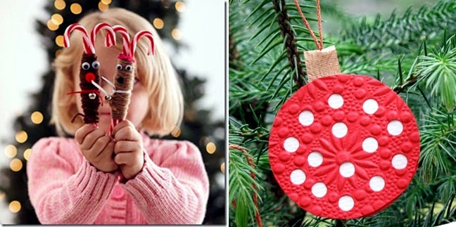 Crafts with children - if not Christmas really fun!