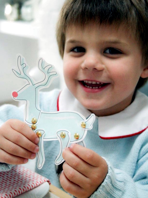 Crafts with children - if not Christmas really fun!