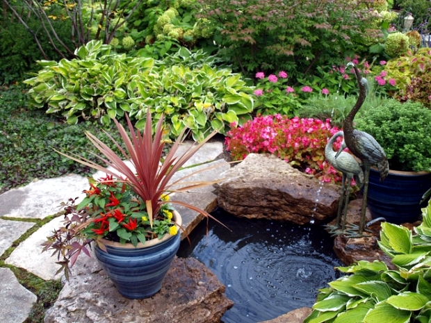 Water features in the garden to make your stay an unforgettable experience