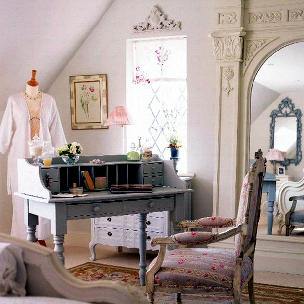 75 original ideas for decorating in the shabby chic style