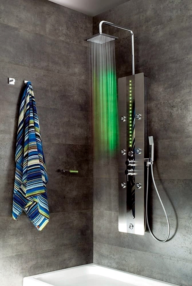 Modern shower faucets - Innovative rain Webert