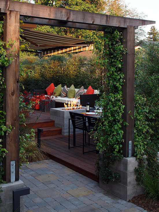 Patio garden. take a look at these 65 ideas for fabulous