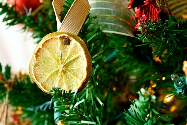 Christmas tree decorations made from natural materials - 20 Ideas to make your own