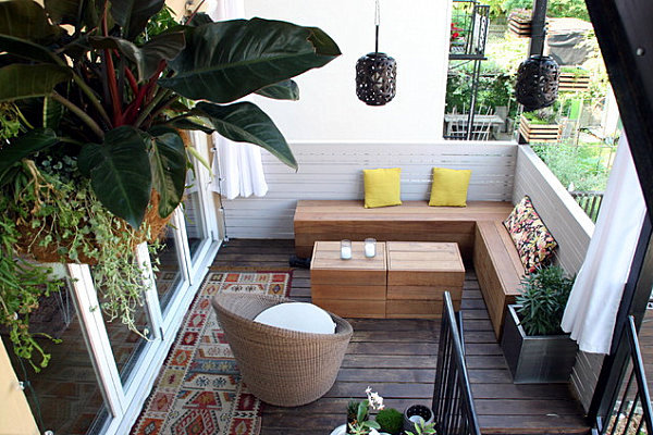 21 ideas for coating balcony – What materials are suitable? | Interior