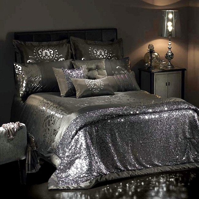 Luxury Bedding Kylie Minogue - satin, sequins and elegant style