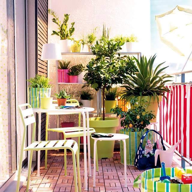 Beautify the balcony with plants - 24 ideas for the design of the balcony