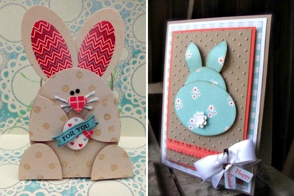 Colorful and imaginative Cards Easter Crafts - 18 Ideas to suit