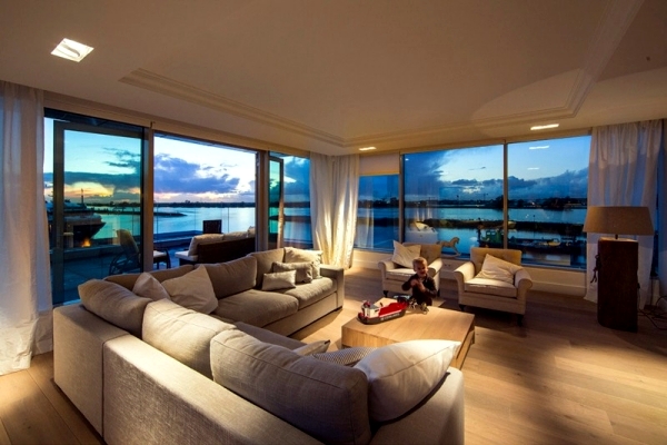 Apartment Skybox modern design offers excellent panoramic views